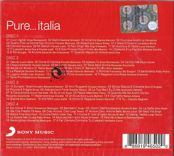VARIOUS - PURE ITALIA  (4CD)